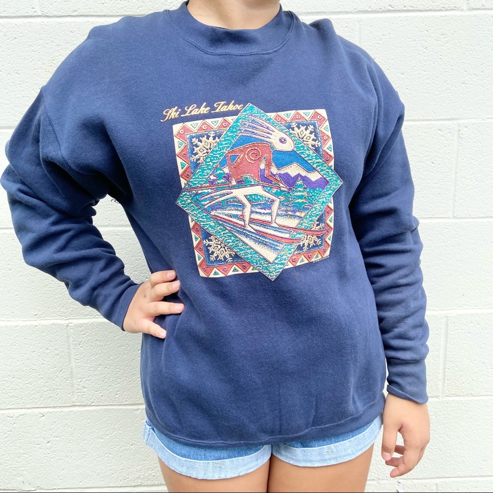 Vintage Lake Tahoe Crewneck Sweater